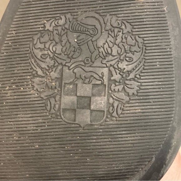 VINCE CAMUTO Sz 7.5 Grey Buckle  Stacked Heel Almond Toe Western Vibe Booties - Picture 10 of 14